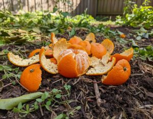 Mehr über den Artikel erfahren Mandarinenschalen auf den Kompost?