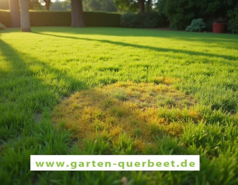 Mehr über den Artikel erfahren Rasen gelb nach Mähen – Was tun?