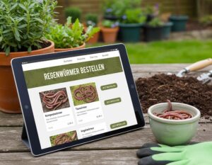 Regenwürmer online bestellen