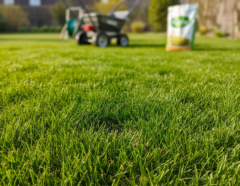 Du betrachtest gerade Wieviel Dünger für Rasen?