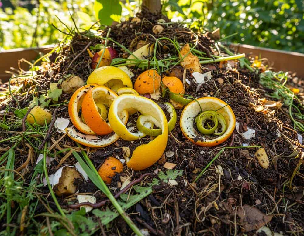 Du betrachtest gerade Zitrusschalen auf den Kompost?
