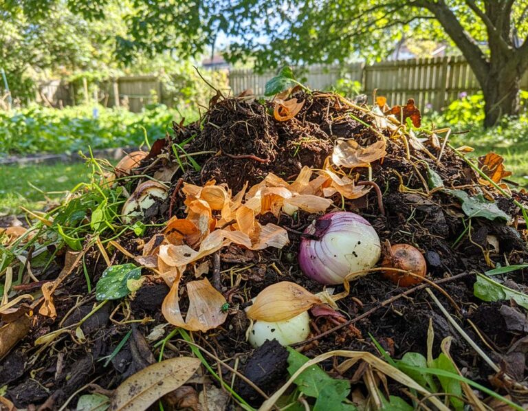 Mehr über den Artikel erfahren Zwiebeln auf den Kompost?