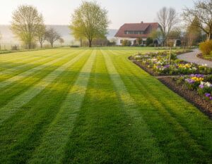 Mehr über den Artikel erfahren Wann den Rasen das erste mal mähen?