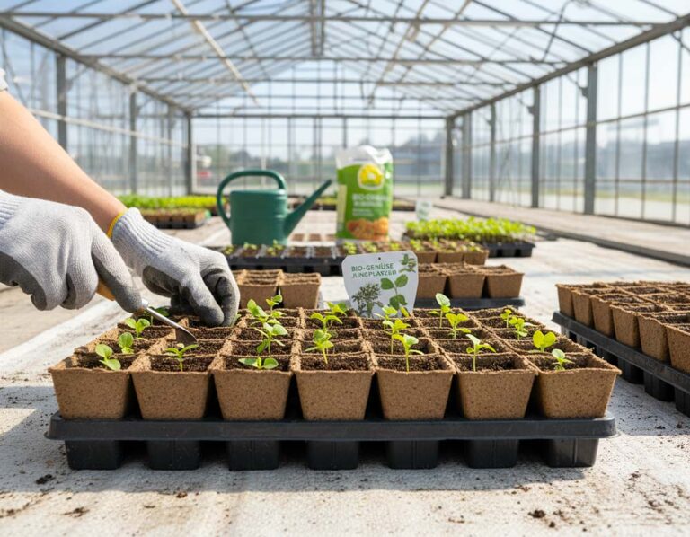 Mehr über den Artikel erfahren Jungpflanzenanzucht
