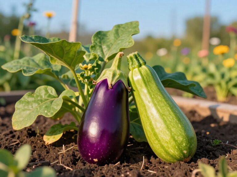 Mehr über den Artikel erfahren Aubergine neben Zucchini pflanzen?