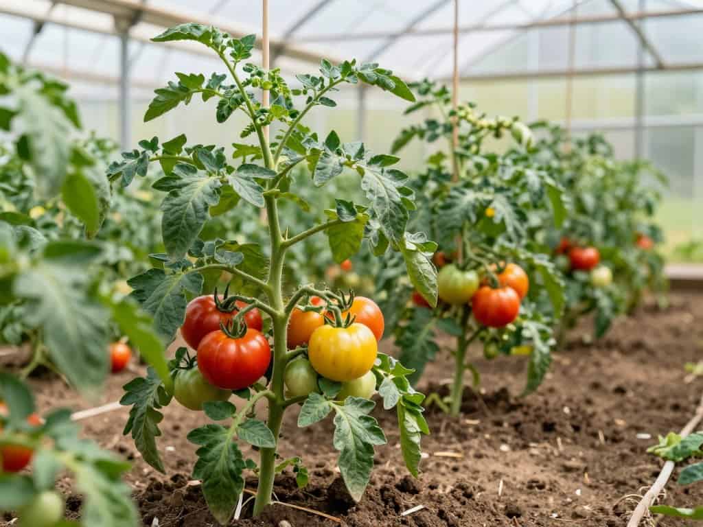 Du betrachtest gerade Welche Erde für Tomaten im Gewächshaus?