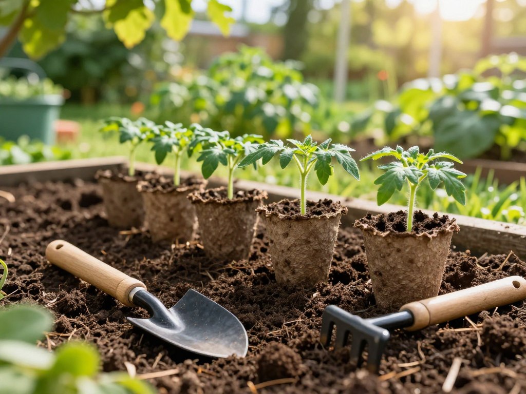 Bodenvorbereitung Tomaten
