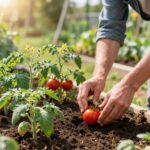 Tomatenpflanzen aussetzen