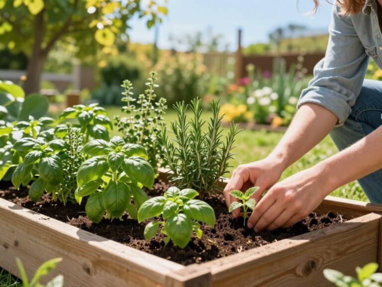 Mehr über den Artikel erfahren Kräuter Hochbeet wann bepflanzen?