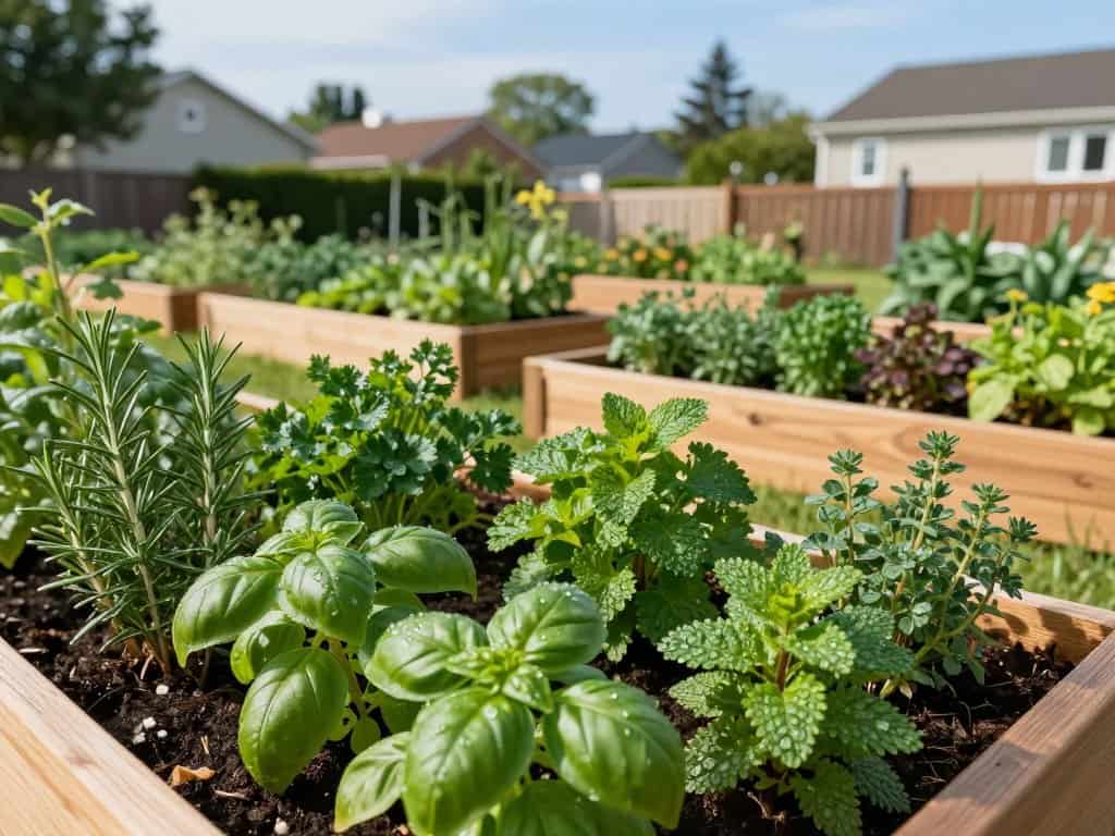 Kräuterkombinationen Nachbarschaft