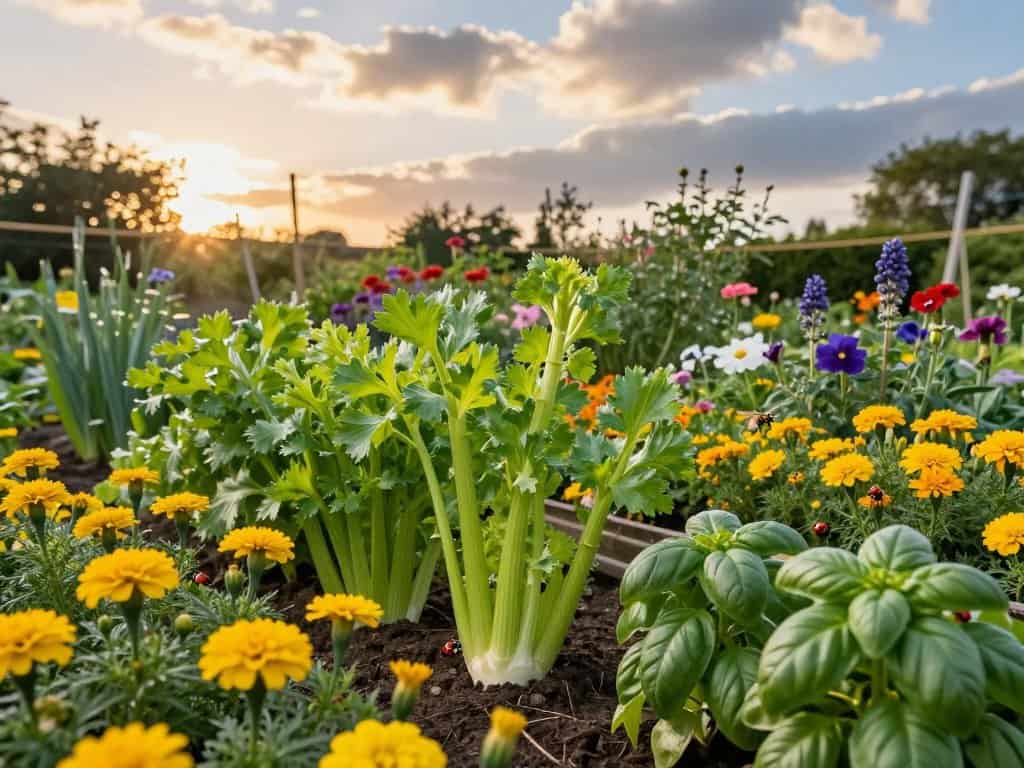 Natürliche Schädlingsabwehr Mischkultur