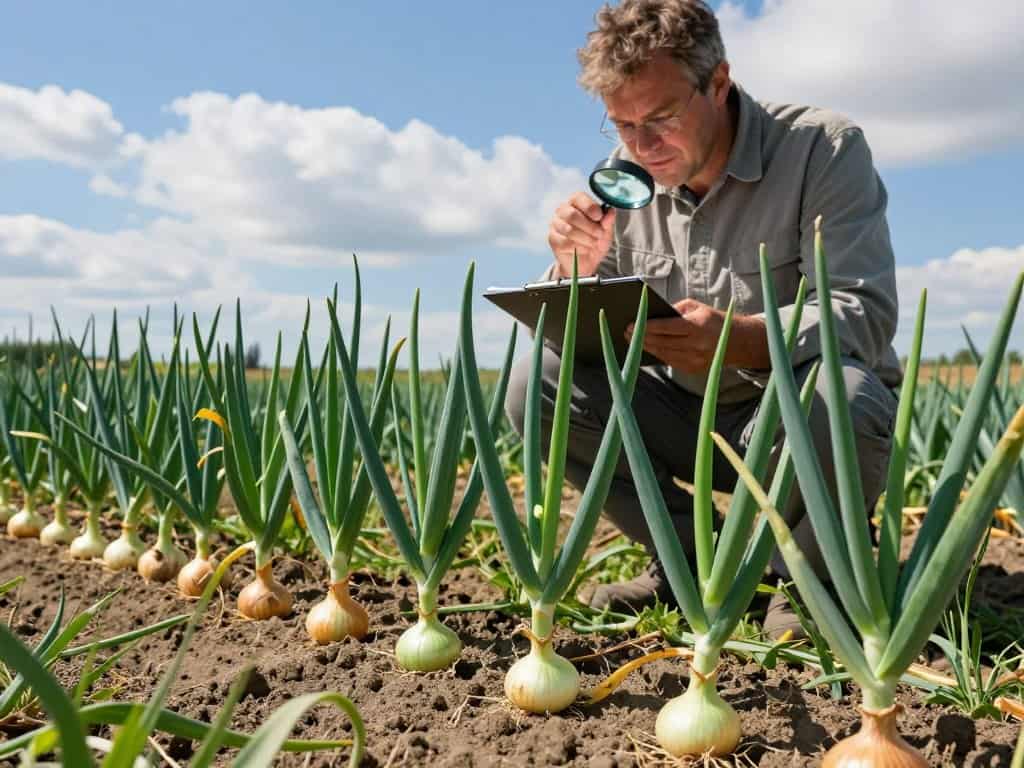 Schädlingsprävention Zwiebelanbau