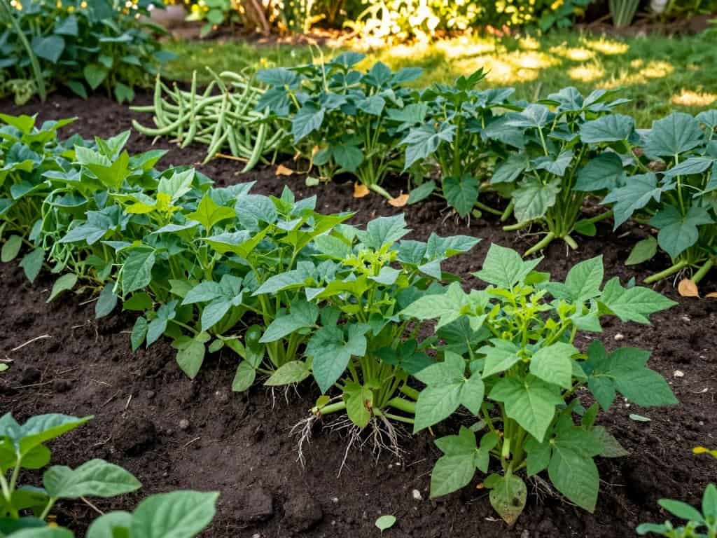 Starkzehrer als Nachkultur nach Bohnen