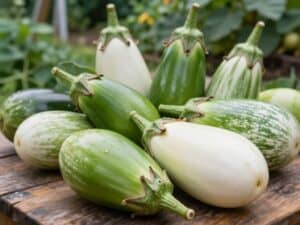 Mehr über den Artikel erfahren Auberginen werden nicht Lila?