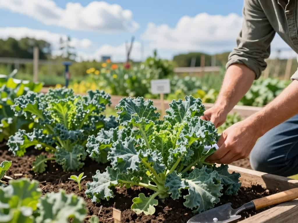 Düngung Nährstoffversorgung Grünkohl Hochbeet