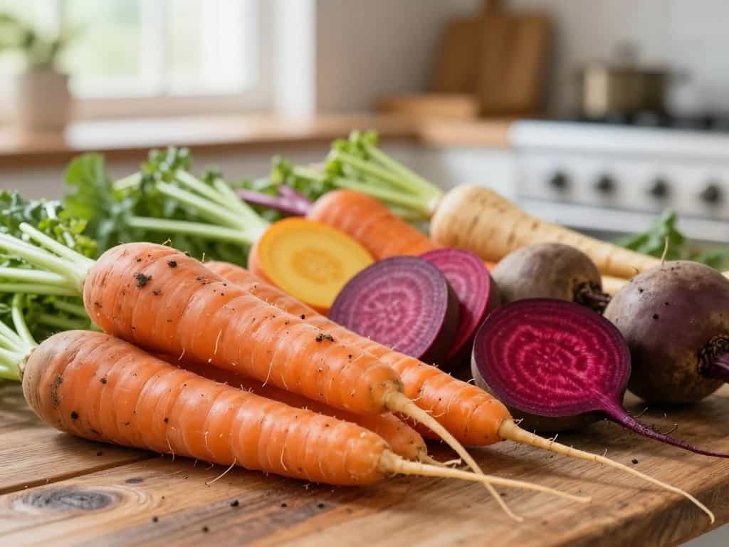 Geschmack und Aroma von Knollengemüse