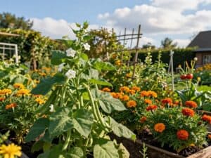 Mehr über den Artikel erfahren Gute Nachbarn für Buschbohnen