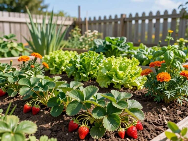 Mehr über den Artikel erfahren Was kann ich neben Erdbeeren pflanzen?