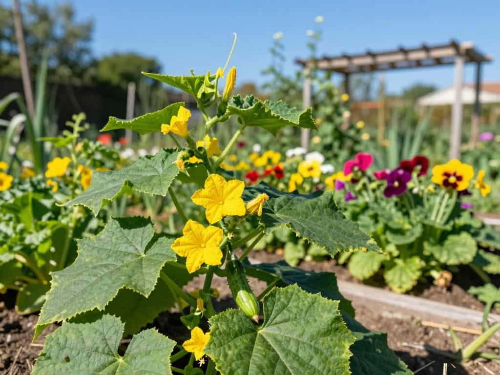 Du betrachtest gerade Wie groß werden Mini Schlangengurken