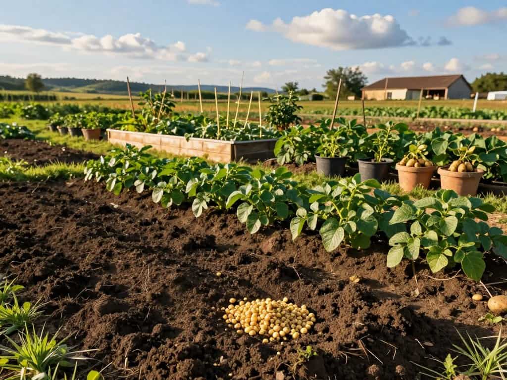 Anbausituationen Kartoffeldünger Anbausituationen Kartoffeldünger