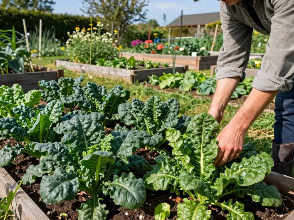 Pflege von Blattgemüse im Garten Pflege von Blattgemüse im Garten