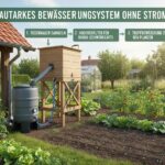 Bewässerungssystem im Garten ohne Strom