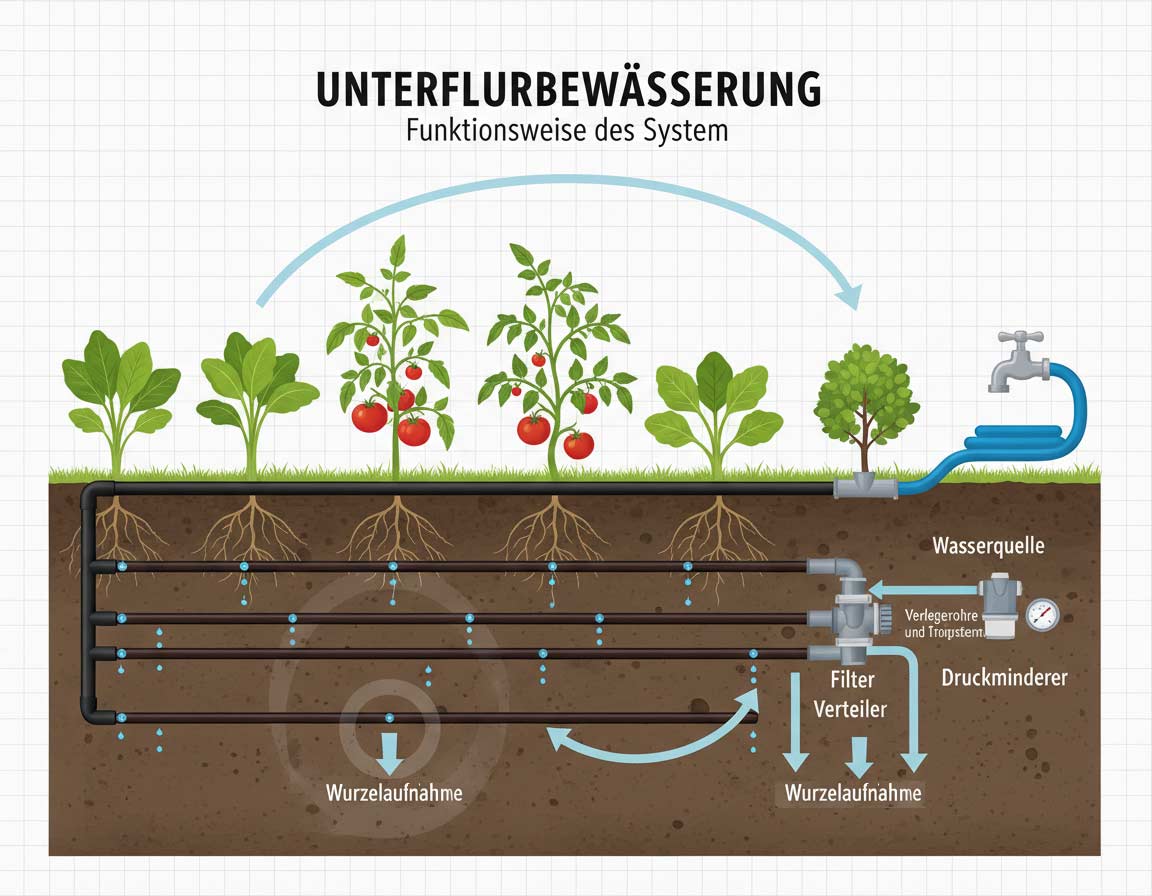 Unterflurbewässerung Unterflurbewässerung