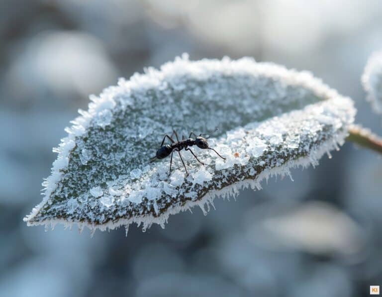 Mehr über den Artikel erfahren Halten Ameisen Winterschlaf? Was wirklich im Nest passiert
