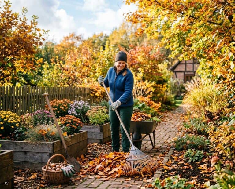 Mehr über den Artikel erfahren Die 7 wichtigsten Gartenarbeiten im Herbst: Was jetzt wirklich zählt