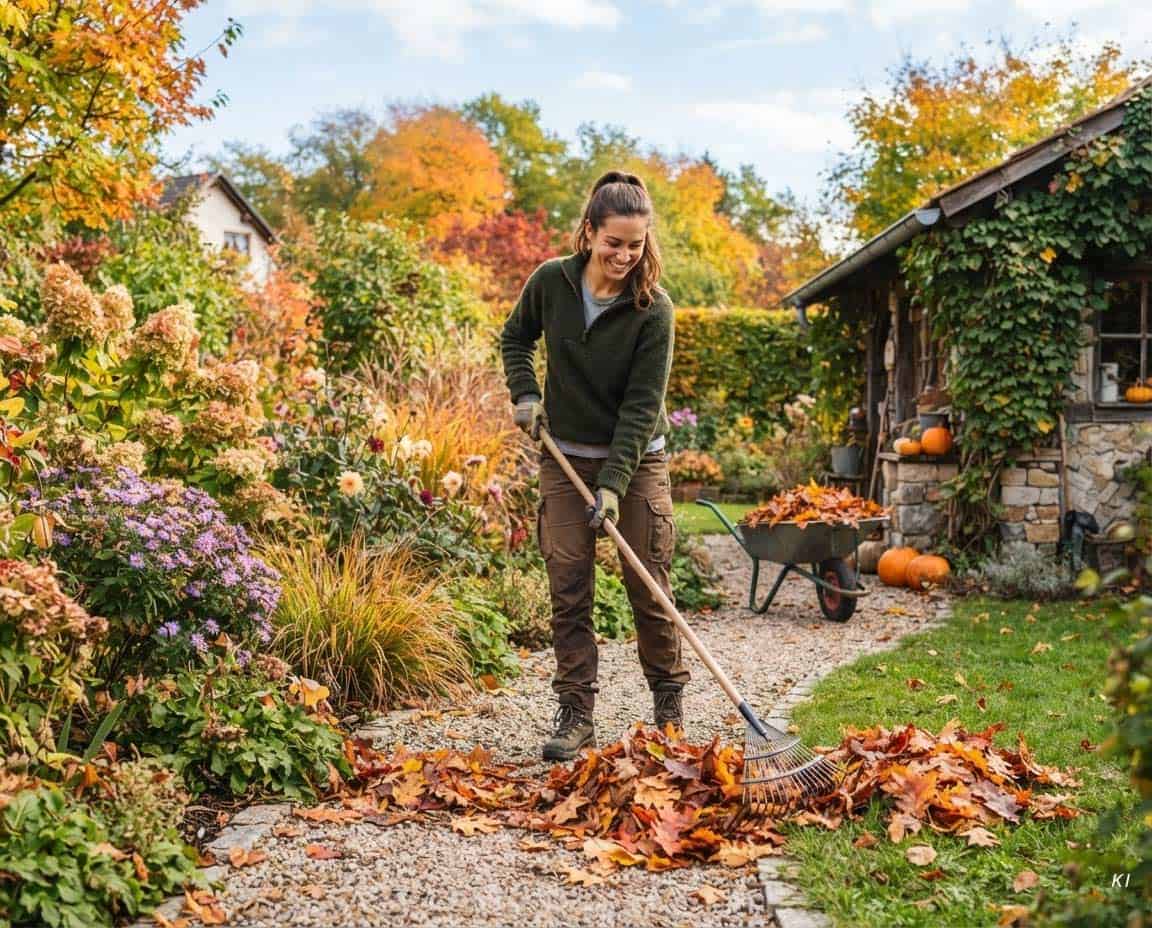 Gartenarbeiten im Oktober