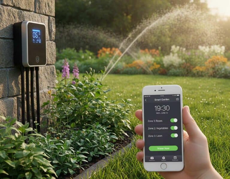 Mehr über den Artikel erfahren Smarte Gartenbewässerung: Was sie kann und für wen sie sich lohnt