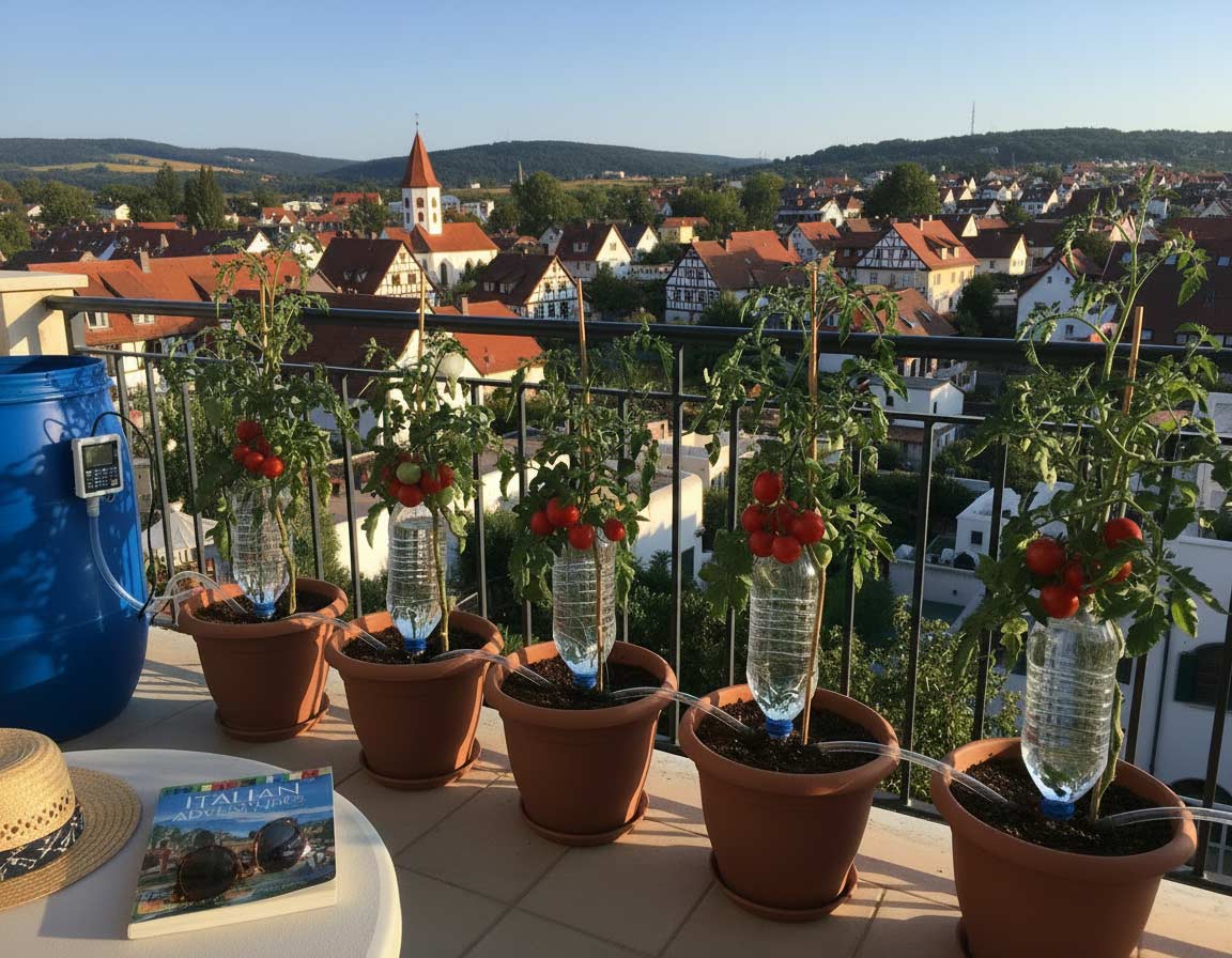 Tomaten in Abwesenheit automatisch bewässern Tomaten in Abwesenheit automatisch bewässern