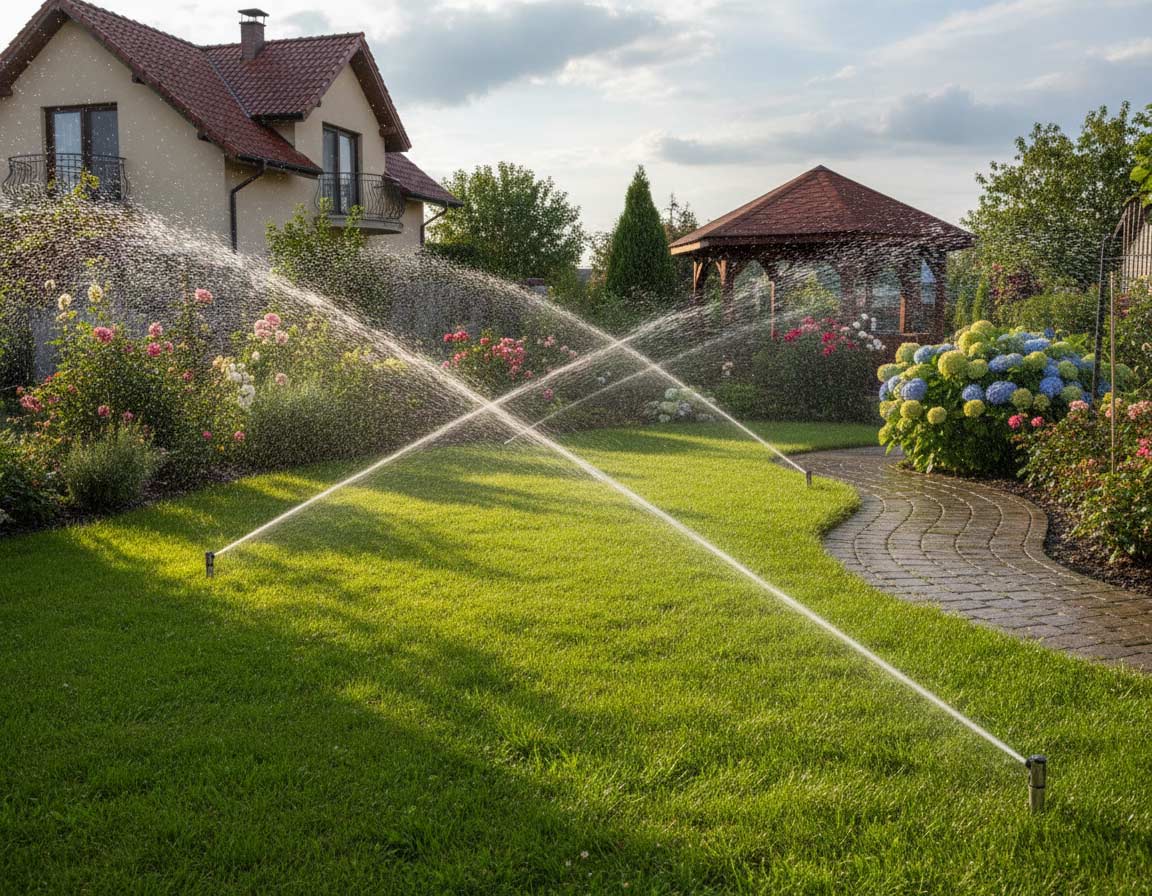 Sprinklersysteme im Garten Sprinklersysteme im Garten